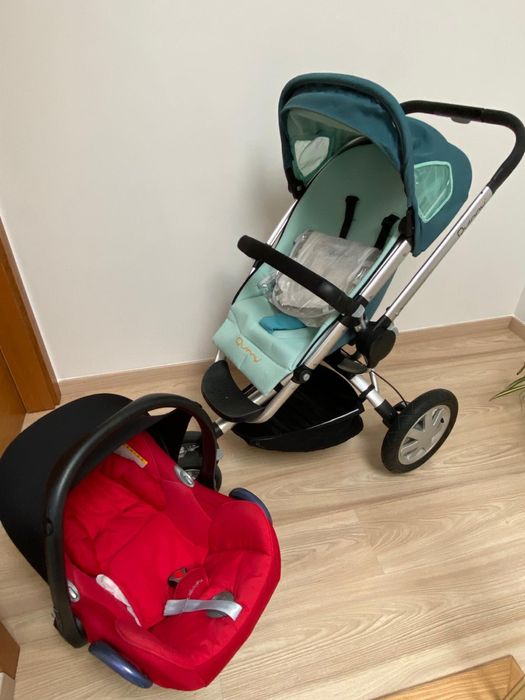 Conjunto carrinho Quinny Buzz + Ovo Maxi Cozi