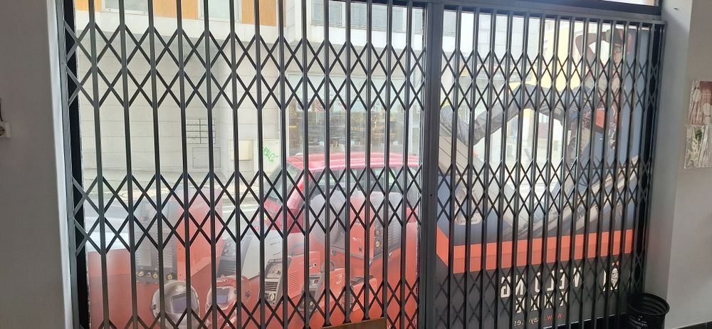 Grades correr em óptimo estado