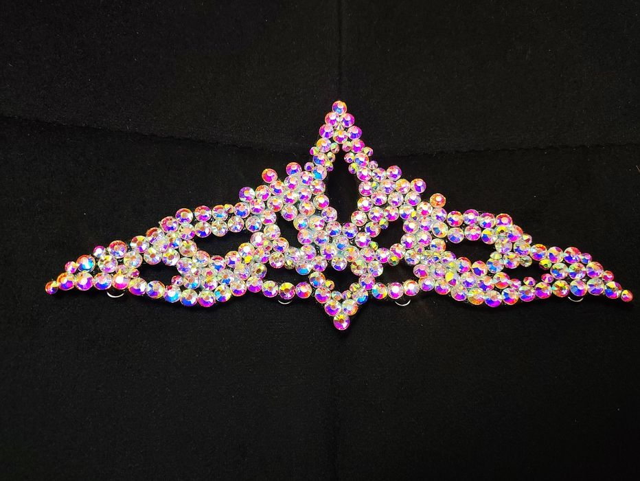 Корона на гульку, корона на пучок, діадема для гімнастики