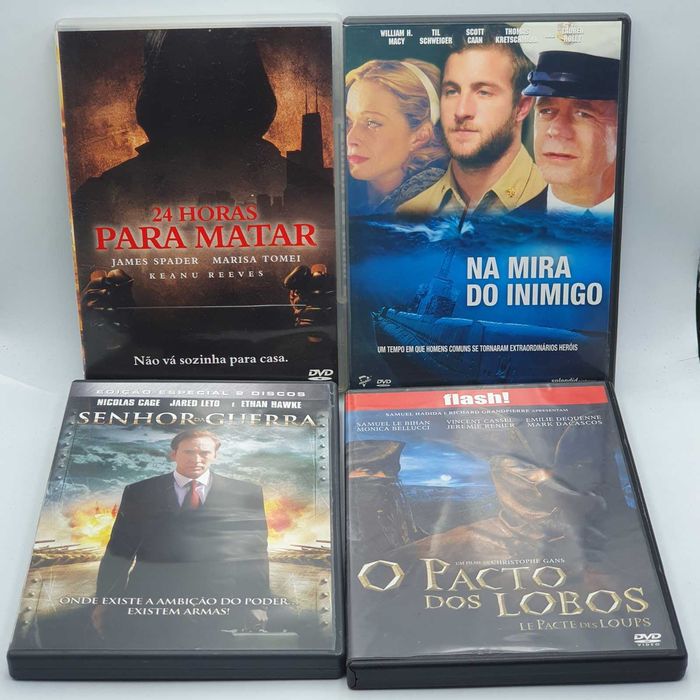 Lote 8/2 - Pack de 18 Filmes em DVD - Ref.VI