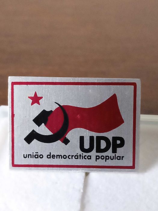 Antigo Pin do Partido UDP
