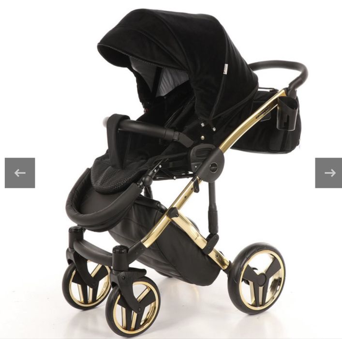 Універсальна коляска 2 в 1 Junama Diamond gold