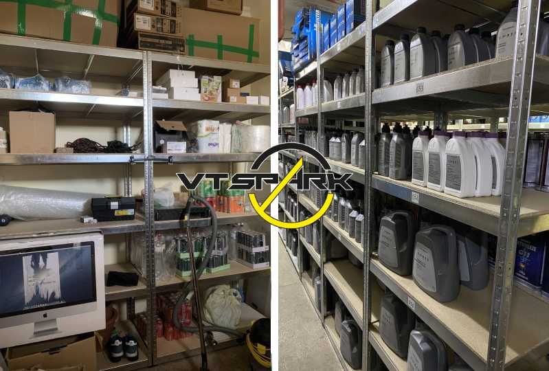 Стелаж БУ, полочный стеллаж БУ, паллетные стеллажи БУ, стеллаж в гараж