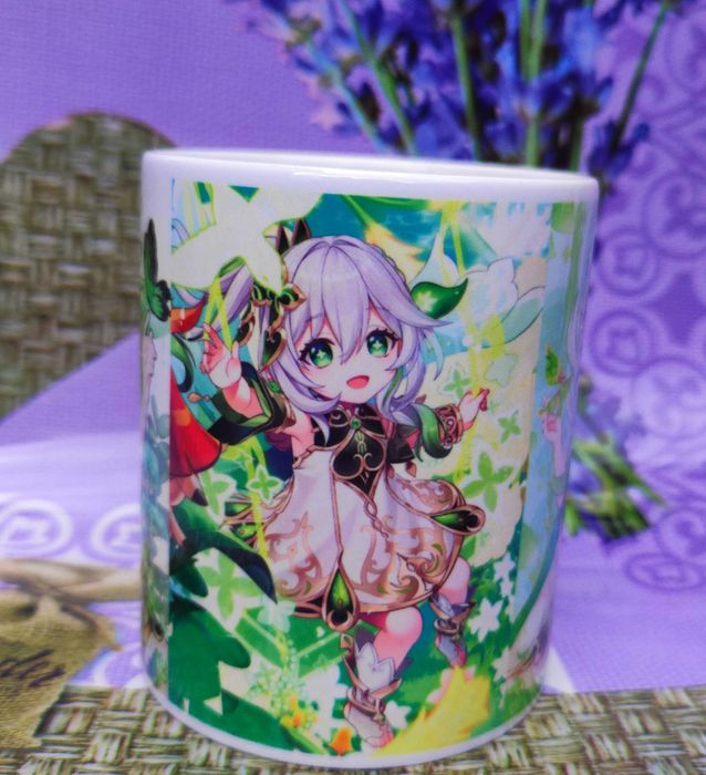 Чашка геншин імпакт аніме Нахида Nahida genshin impact кружка аниме