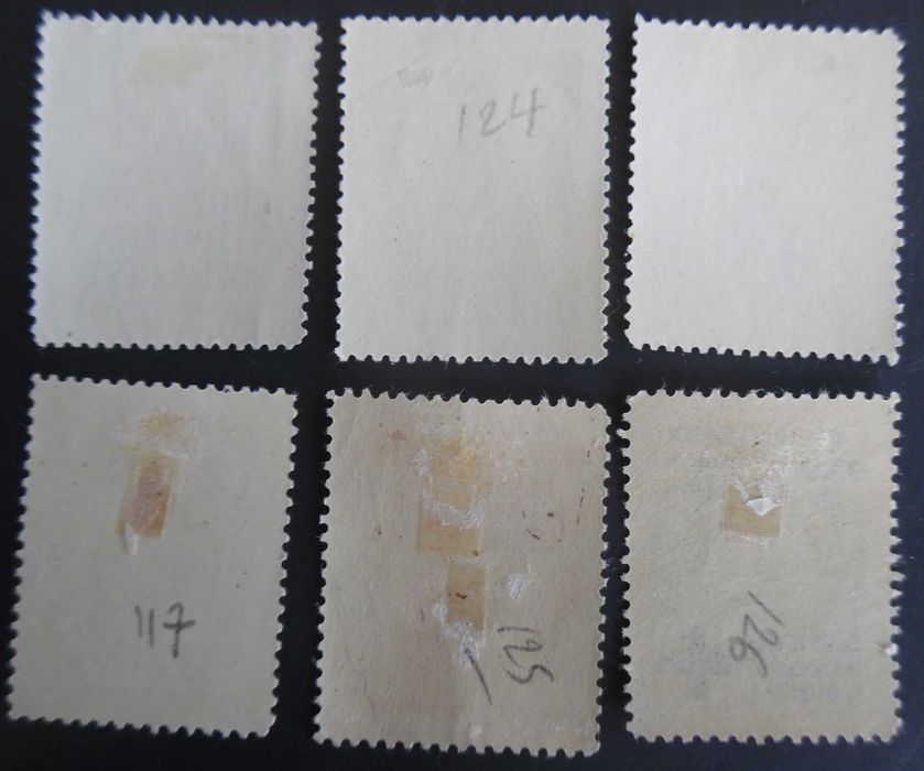 Selos Portugal 1941/1942/1943-Vinhetas Cruz Vermelha NOVOS