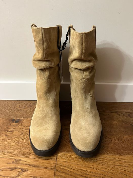 Płaskie botki Zara r. 38