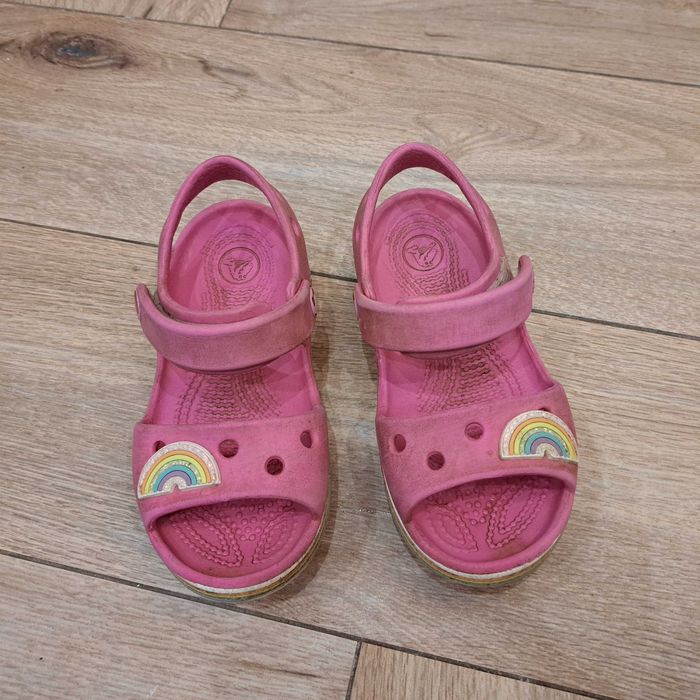 24 25 C9 Crocs dla dziewczynki róż sandałki