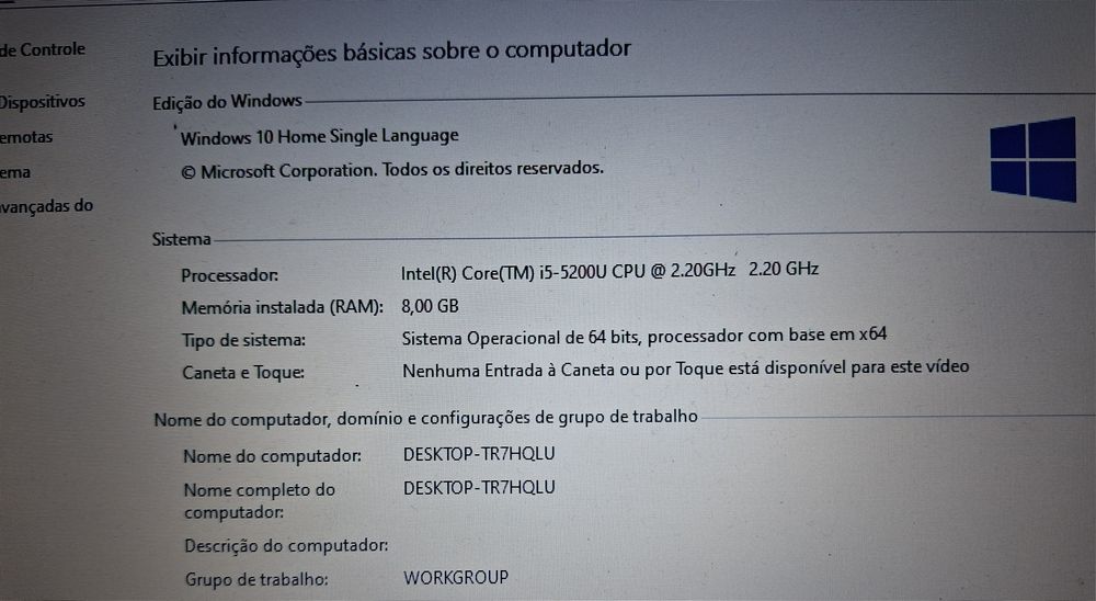 Notebook Samsung