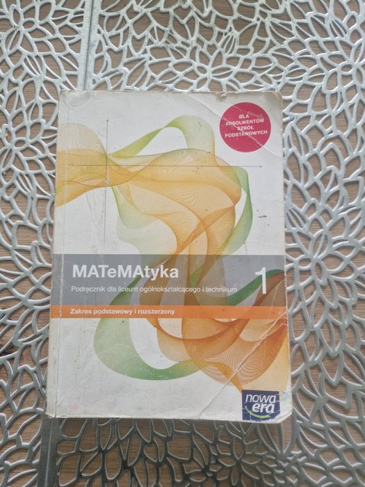 MATeMAtyka podręcznik 1