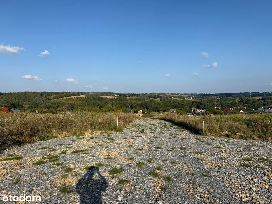 Widokowa działka - centrum Michałowic, media, bez PCC.
