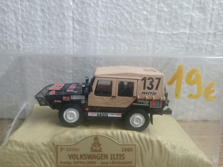 Miniaturas  1:43 Rally  Dakar 8 modelos diferenteses