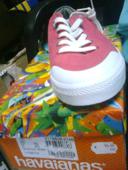 Sapatilhas Havaianas tamanho 42