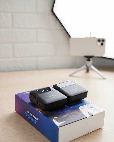 Бездротовий петличний Мікрофон  Iphone Петличний микрофон Android