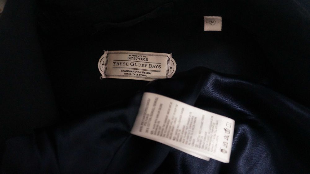 Płaszcz These Glory Days Rozmiar M Kolor Granatowy