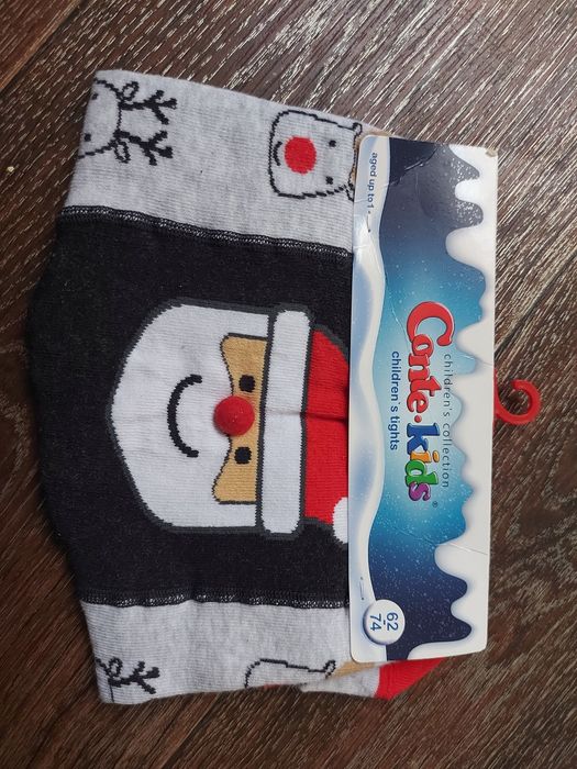 Продам новогодние колготки Conte kids , размер 62-74