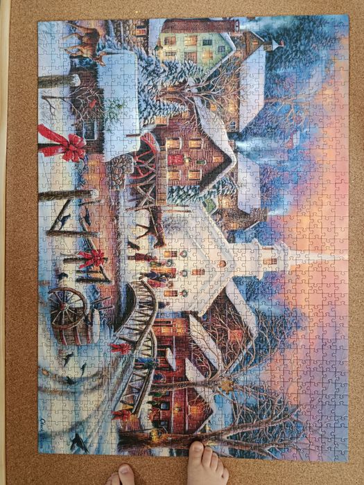Puzzle 1000 Trefl Zima