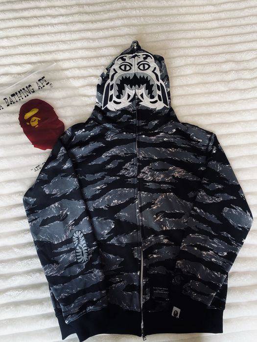 РОЗПРОДАЖ! Bape zip hoodie tiger  camo/бейп тайгер