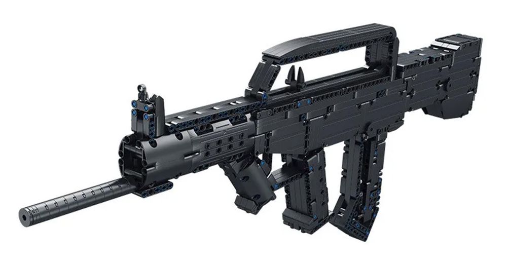 Zestaw Klocków Militaria Karabin 1133El.