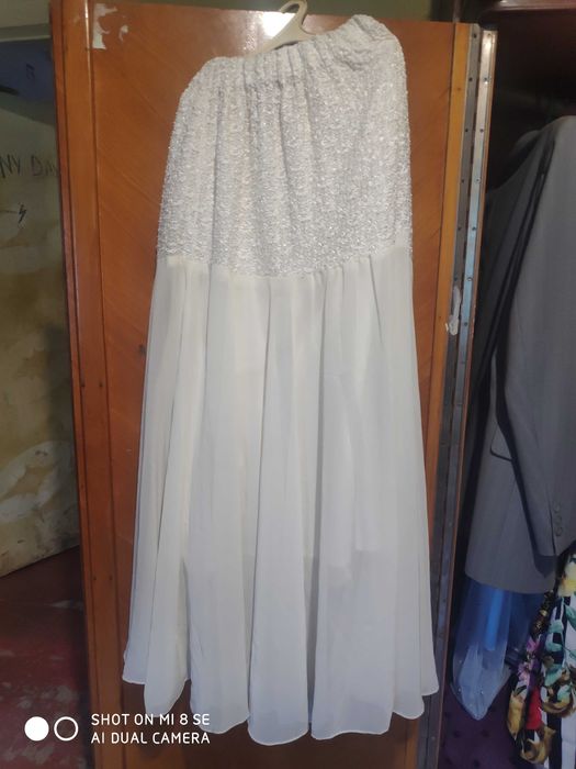 Продам белую юбку макси