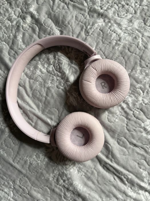 Sluchawki JBL rozowe
