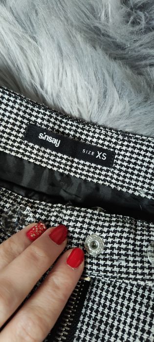 Spódnica w pipetkę xs Sinsay