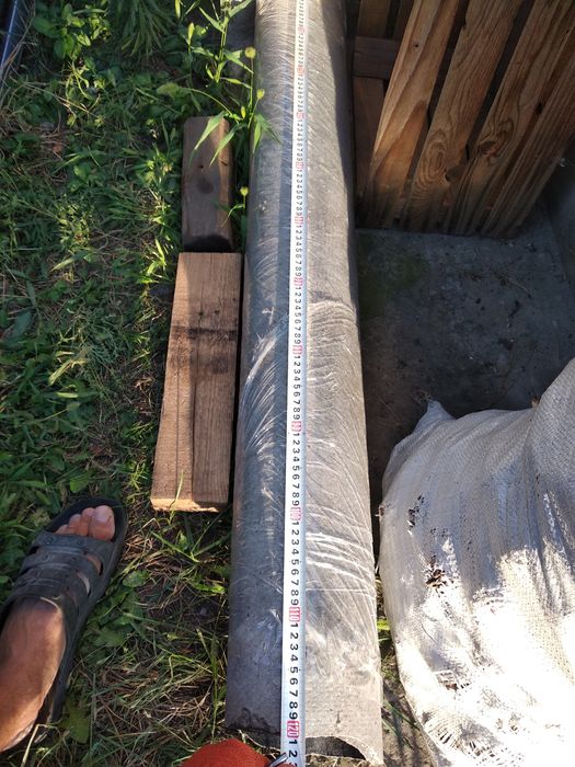 Продам асбестовую трубу 150(внутри)1.2метра и 110-2метра!