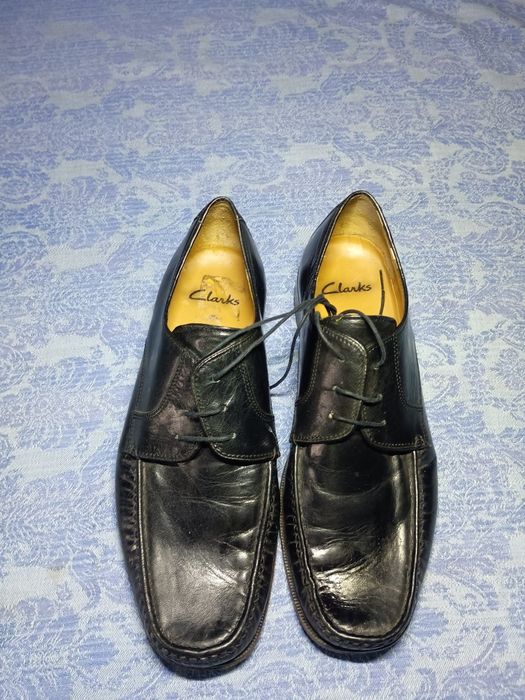 Clarks Кларкс туфлі чоловічі шкіра  секонд Англія,