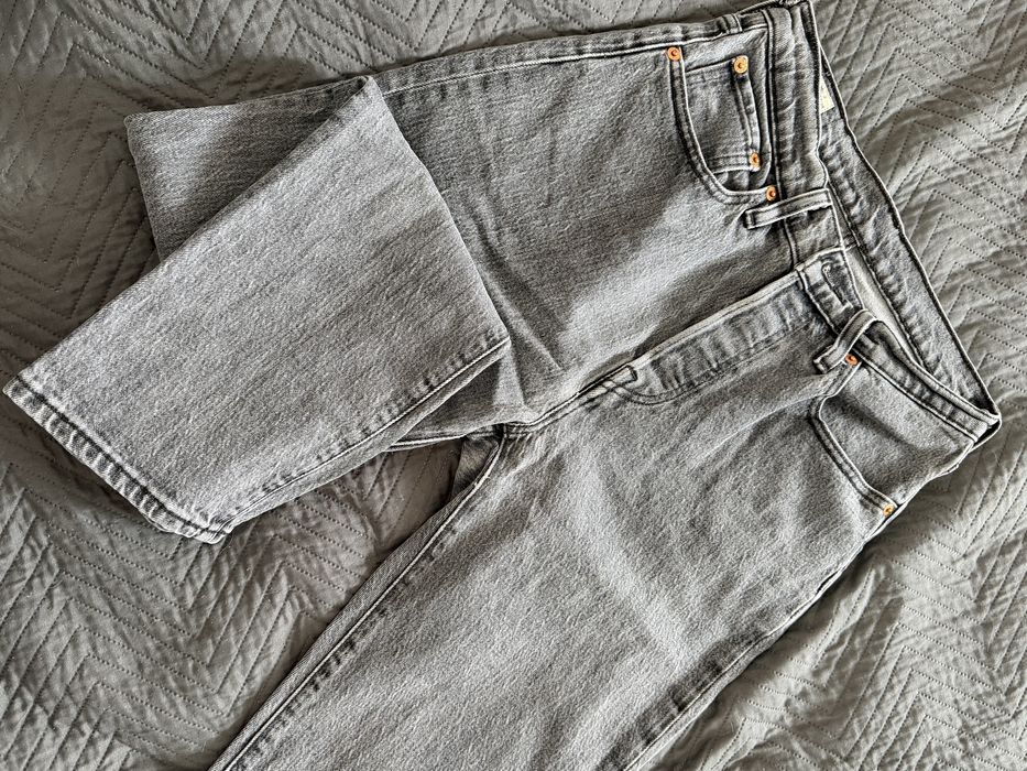 Джинси графітові Levi’s / джинси мом