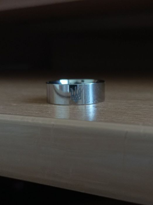 Акція 40% до 17 жовтня! Кільце з гербом України