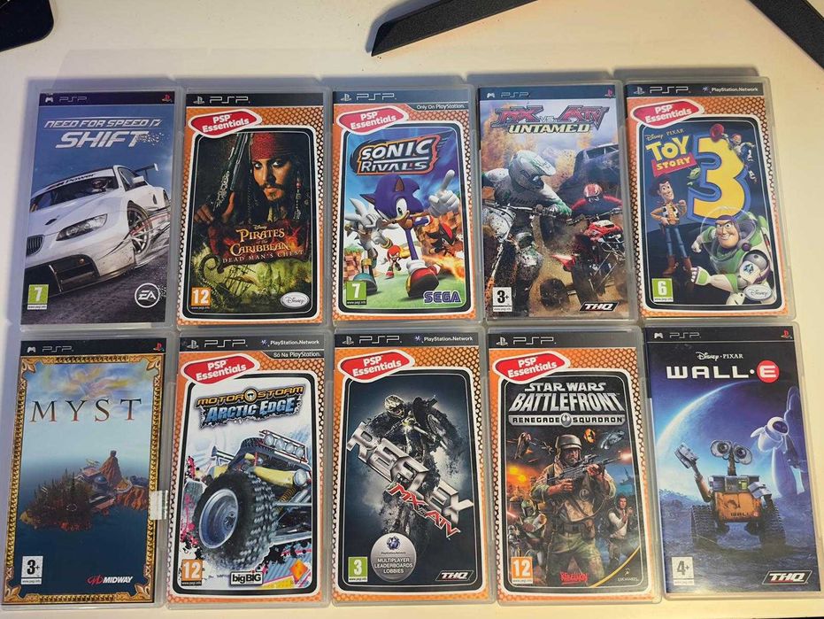 Vendo Jogos PSP - Com capa e instruções [Usados]