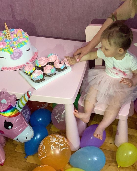 Стіл та 2 стільці ikea mammut