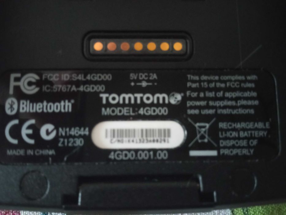 GPS tomtom rider AK7SN cact2