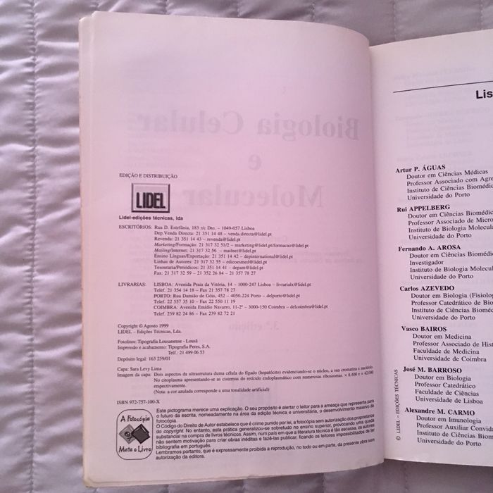 Biologia Molecular e Celular