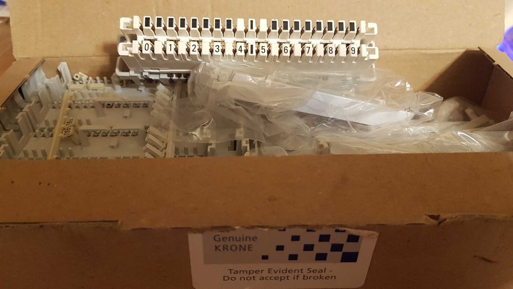 Плинт размыкающий, 10 пар типа Krone