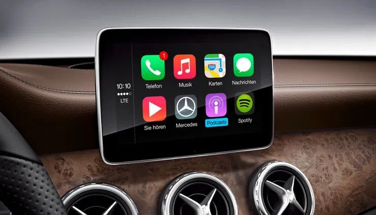 Serviço Carplay/Android Auto para varios modelos Mercedes