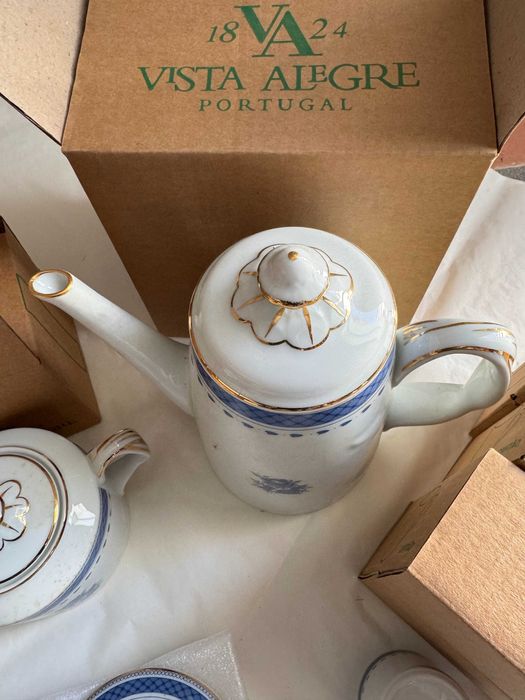 Conjunto de chá e café - Vista Alegre