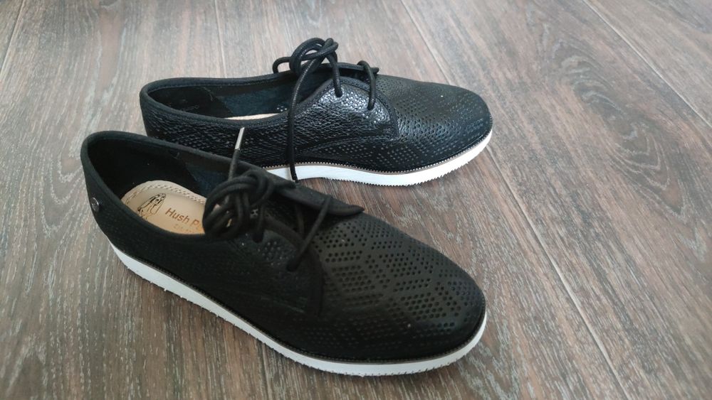 Туфли, мокасины, кеды женские,новые, кожа, Hush puppies 37р