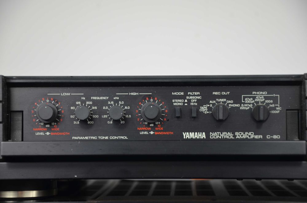 YAMAHA M-40 Końcowka Mocy 650 WATT Przedwzmacniacz C-80
