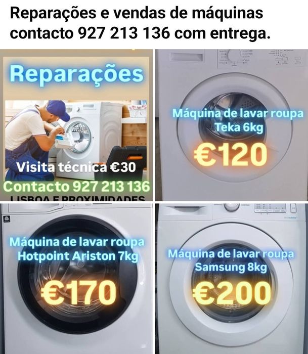 Visita técnica reparação 30,  e vendas também.