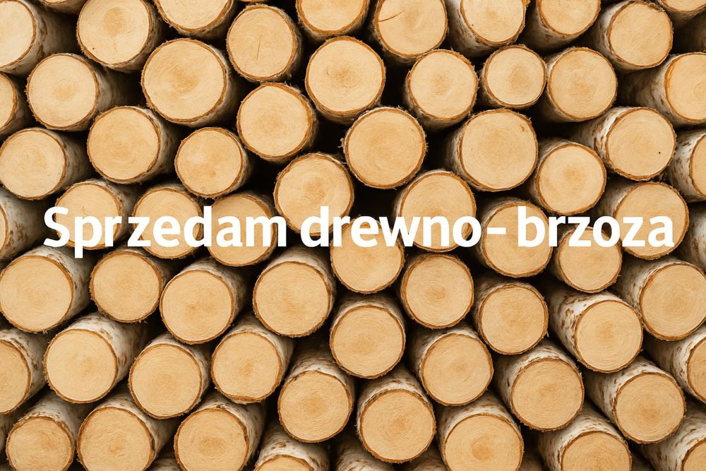 Drewno-opał (drzewo do pieca/kominka) BRZOZA