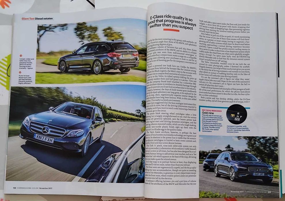 Revista estrangeira Car, November 2017, Issue 664