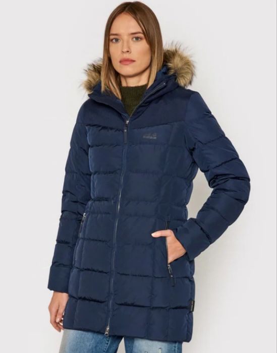 Натуральний жіночий пуховик Jack Wolfskin