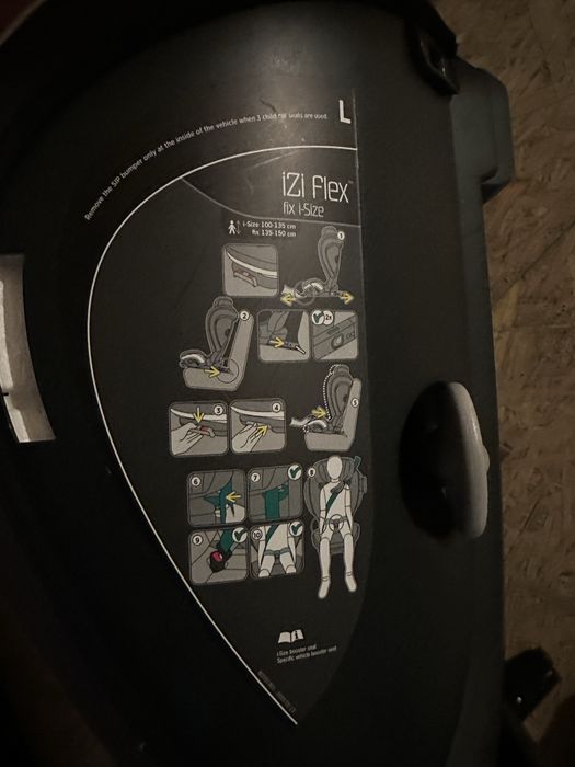 Fotelik samochodowy z isofix iZi Flex.