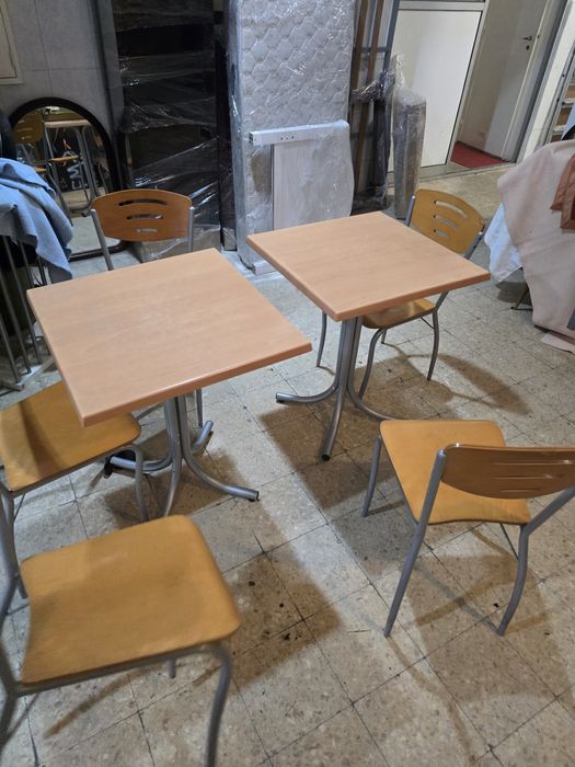 Mesa de cafe + cadeiras