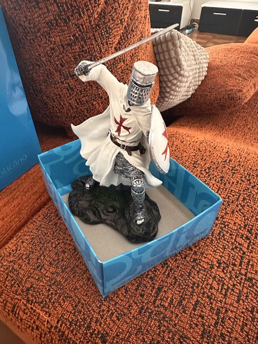 Estatueta Cavaleiro Templário (Malta)