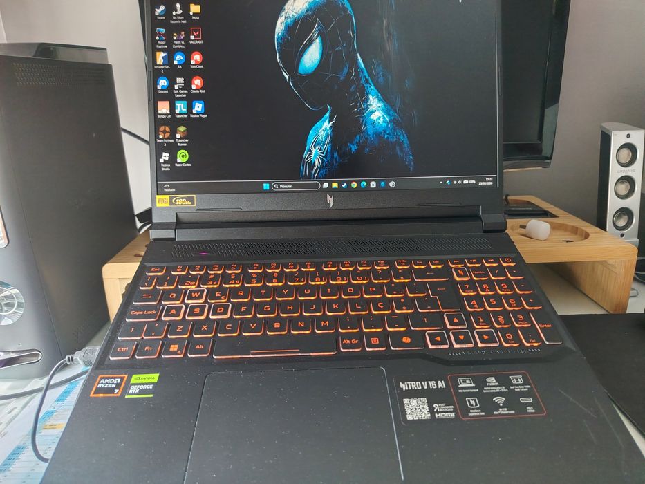 Portatil acer nitro v16