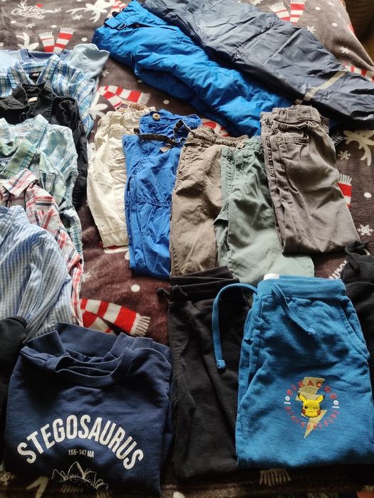 Paka dla chłopaka 122-128 kurtki