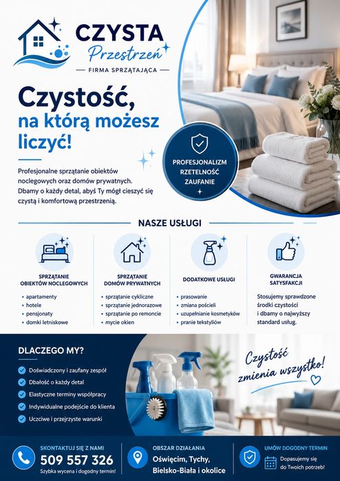 Firma sprzątająca mamy wolne terminy w lipcu- uporządkujemy twoja przestrzeń