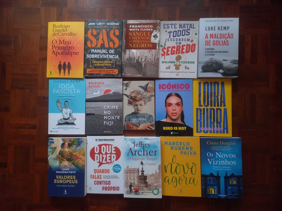 Lote de 90 livros
