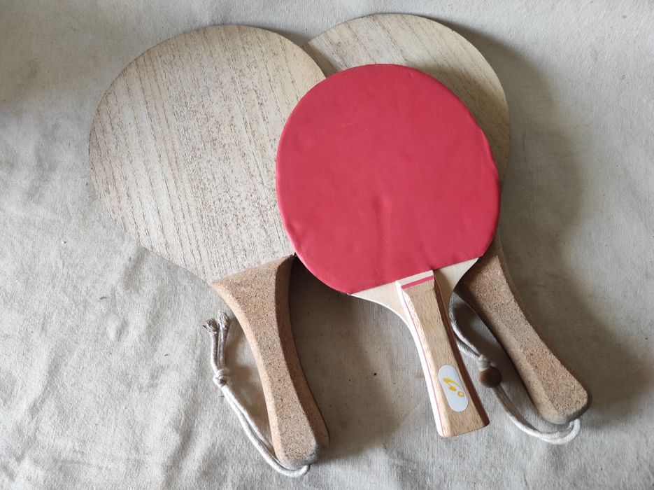 Paletki rakietki drewniane rakietki do tenisa plażowego i do stołowego